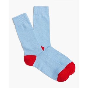 J. Crew Men’s Color Block  socks - BO241 - NWT - One Size